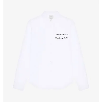 Givenchy White Gros Grain Shirt