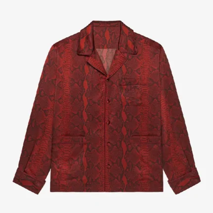 Givenchy Silk Pyjamas Shirt in Python Print