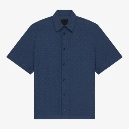 Givenchy Shirt in Shiny Monogram 72 Denim
