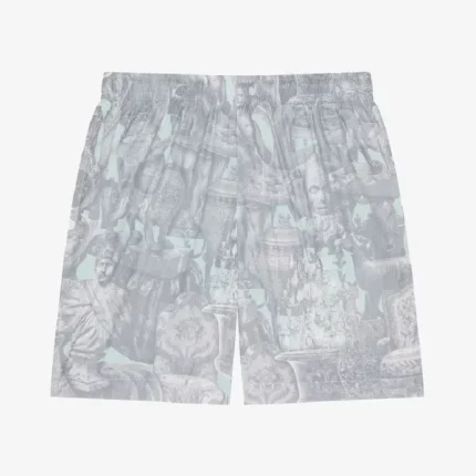 Givenchy Swim Shorts With Hubert Objects Print